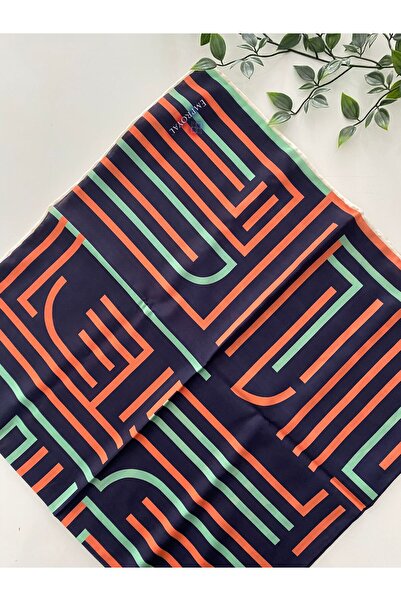 Emproyal Stripe Pattern Line Scarf