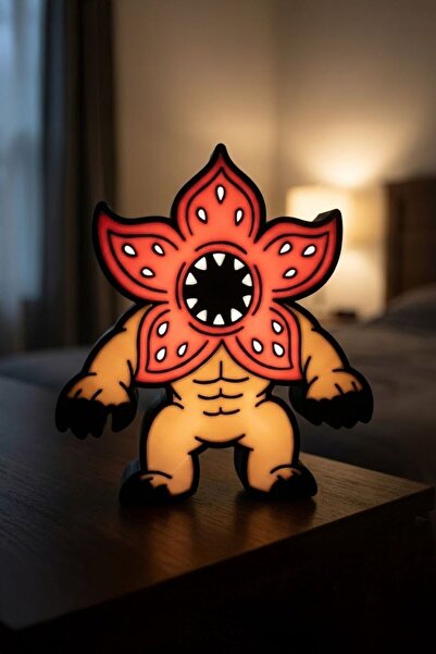 MEK Stranger Things Demogorgon Tasarımlı Dekoratif Aydınlatma