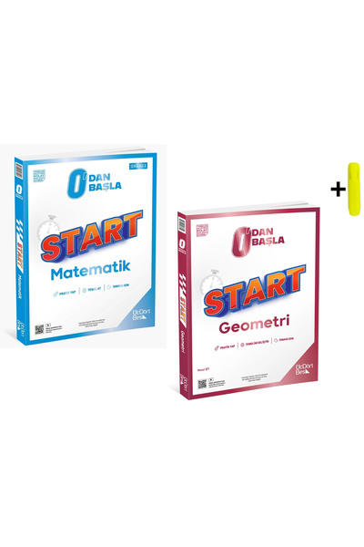 Üç Dört Beş Yayıncılık ÜçDörtBeş Yayınları START Matematik Ve Geometri 0'dan ...