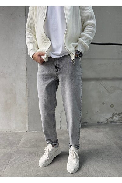 DIFRANSEL JEANS بنطلون رجالي مريح بتصميم بوي فريند