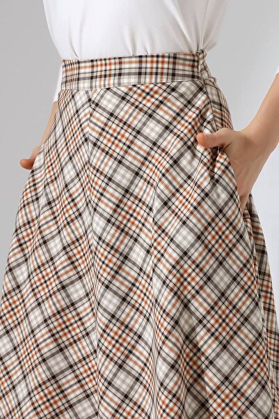 BALCOLLECTİON Καρό φούστα