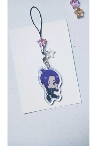 Atölye Moonlit Blue Lock Reo Mikage Telefon Süsü Telefon Askısı Charm