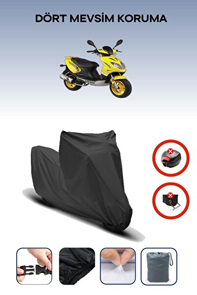 Breen Black Rear Bag Lock Incompatible Keeway Focus 125 Compatible Motorcycle...
