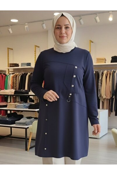 Hanım Zade Butik İki iplik Sweatshirt tunik