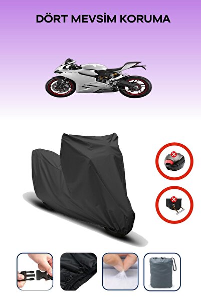 Breen Black Rear Bag Lock Incompatible Ducati Panigale 899 Compatible Motorcy...