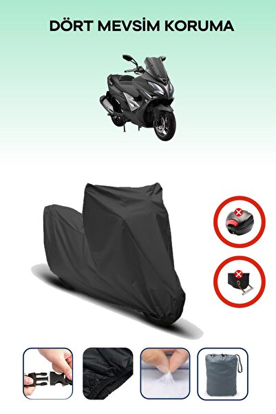 Breen Black Rear Bag Lock Incompatible Kymco Xciting 400I Compatible Motorcyc...