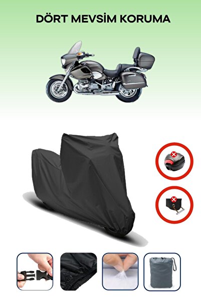 Breen Black Rear Bag Lock Incompatible Bmw R 1200 Cl Compatible Motorcycle Ta...