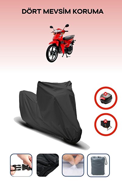Breen Black Rear Bag Lock Incompatible Mondial 50 Sfc Compatible Motorcycle T...