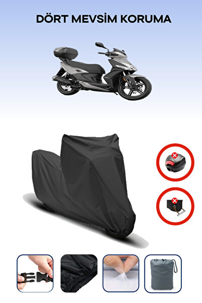 Breen Black Rear Bag Lock Incompatible with Kymco Agility 16+ 125I Compatible...