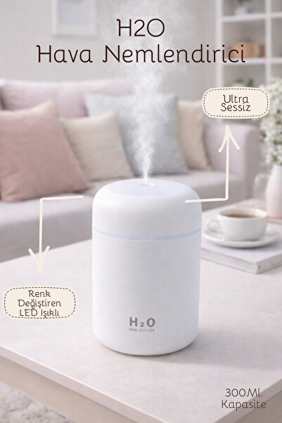 Nandy Home H2O Hava Nemlendirici 300 ml. - LED Işıklı - Ultra Sessiz