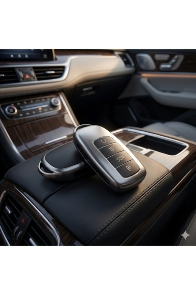 Oto Aksesuarcım Husă pentru telecomandă pentru chei auto din silicon cu 3 butoane compatibilă cu Chery Omoda 5 Tiggo 7 Tiggo 8 Tiggo 8 Pro