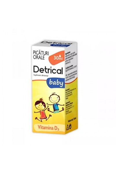 Np Pharma Detrical D3 baby picaturi orale, 30ml Zephyr Labs