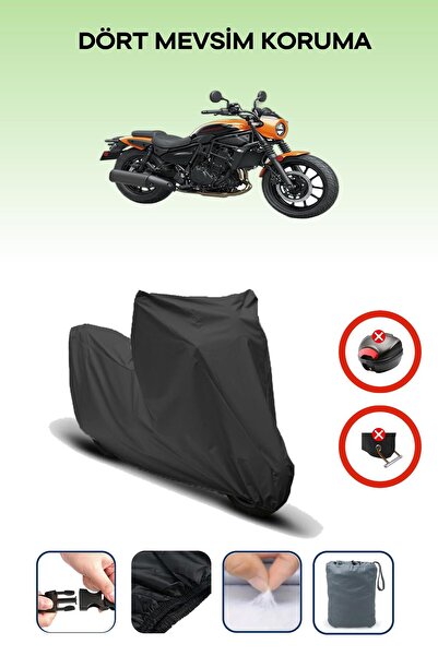 Breen Black Rear Bag Lock Incompatible Kawasaki Eliminator 500 Se Compatible ...