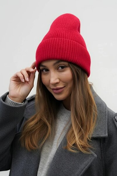 OWERALL Unisex Premium Beanie Hat - Cashmere Textured Soft Knitted Winter Hat