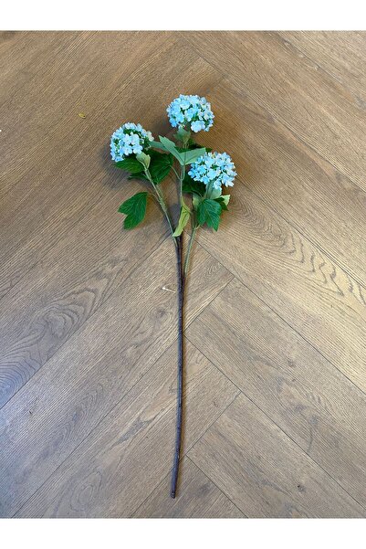 Dekordan House Yapay 1. Kalite 3 Dal Mavi Ortanca