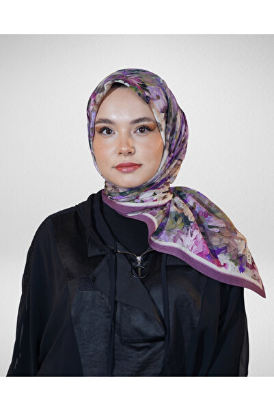 Akel وشاح الربيع بنمط الزهور الباستيل