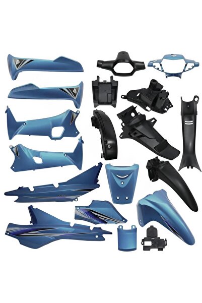 Motobisavm Kaporta Seti Arora Kasırga CUB Mavi