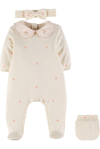 İdilbaby&Mamino Baby Girl Organic Romper Set