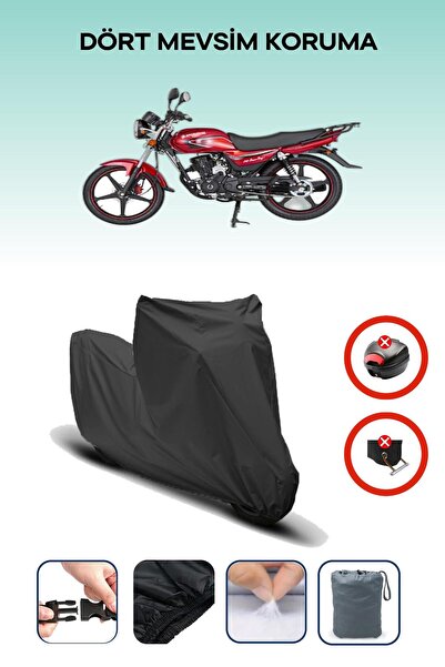 Breen Black Rear Bag Lock Incompatible Mondial 100 Superboy I Compatible Moto...