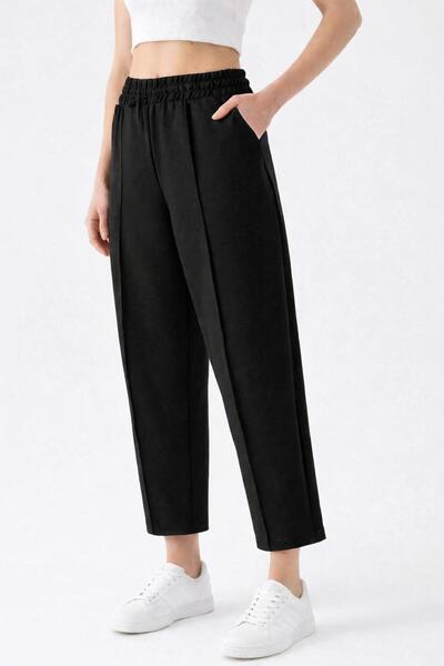 CNG MODA Modal Fabric Jogger High Waist Cut Pants