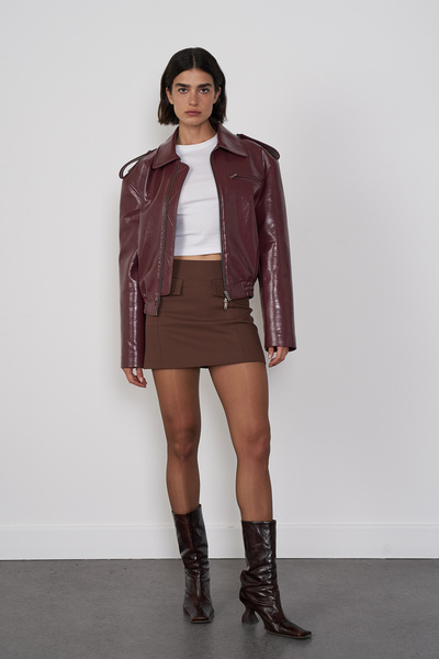 Beyyoglu Cep Detaylı Mini Etek