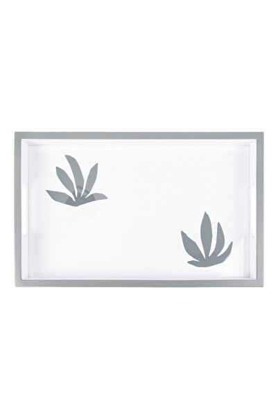 Blends Serving Tray with cactus leaf pattern