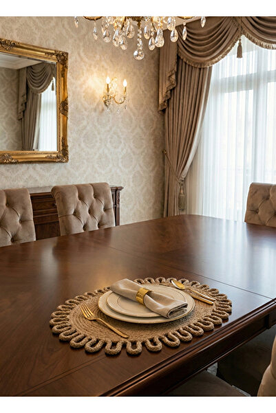 Dosade Decorative Oval Tassel Detailed Rope Supla American Service