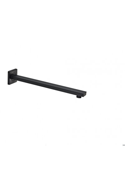 Novara Braț de duș pătrat negru