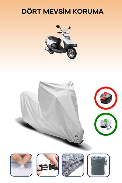 Breen Gray Lock Compatible Kuba Zenzero Compatible Motorcycle Tarpaulin Water...