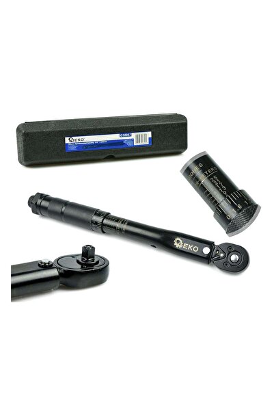 GEKO CHEIE DINAMOMETRICA 1/4'' 5-25NM BLACK