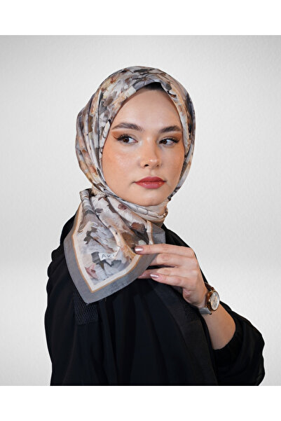 Akel Spring Scarf Pastel Floral Pattern