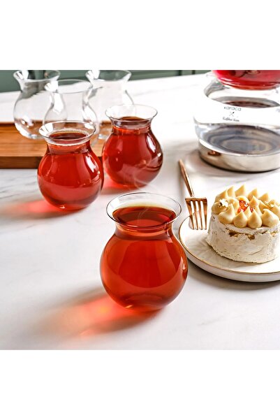 Karaca x Refika Gönlübol 6'lı Çay Bardağı Seti