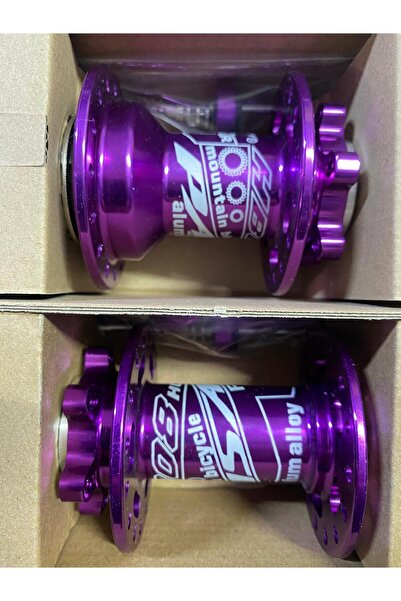 BİKE SKY BİSİKLET ÖN ARKA GÖBEK SETİ PASAK 36 DELİK HUB SESLİ MOR