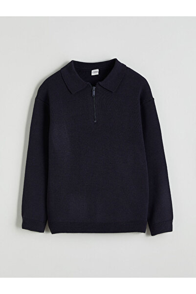 LC Waikiki Esvab • Modern & Distinctive Devrik Roba Collar Boys' Knitwear Swe...