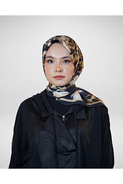 Akel Spring Scarf Leopard Pattern-1