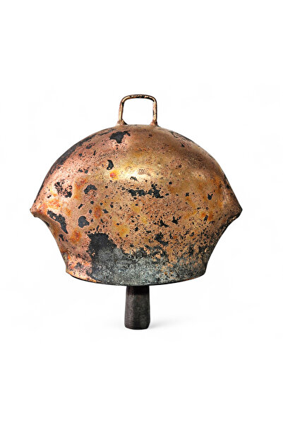 ALETÇANTAM 10 No Dövme Bakır Çan Koyun Keçi Koç Teke Erkeç İnek Davar Hayvan Çanı Kelek Tongurdak Tıkırdak Zil