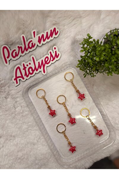 SOFT 5 adet yılbaşı özel gün doğum günü nişan söz hediyelik anahtarlık