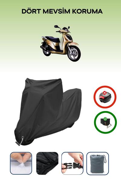 Breen Black Lock Compatible Dorado Daphne Compatible Motorcycle Tarpaulin Waterproof