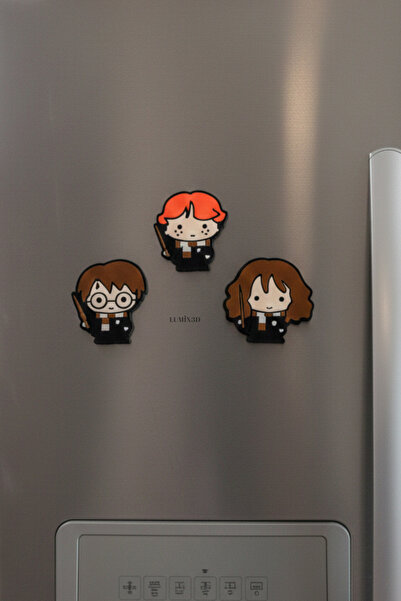 lumix3d Harry Potter Karakterler Buzdolabı Magnet Seti – 3’lü