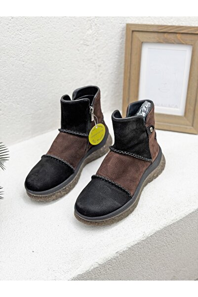 Mammamia D25KB-4090 HAKİKİ DERİ ÇOK RENKLİ BOT KADIN