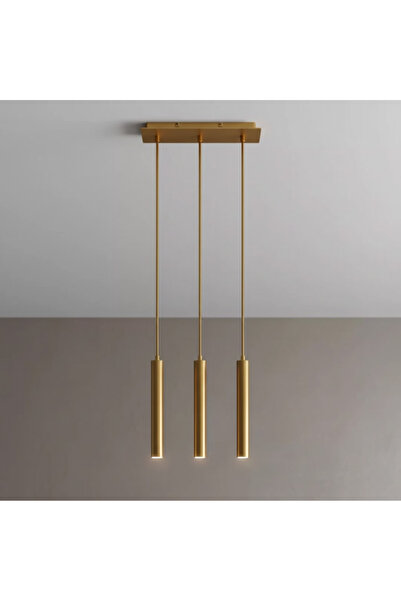 RONİSU AYDINLATMA Franka 3'lü Sıralı Avize RA-AVZ- 5709-41-38