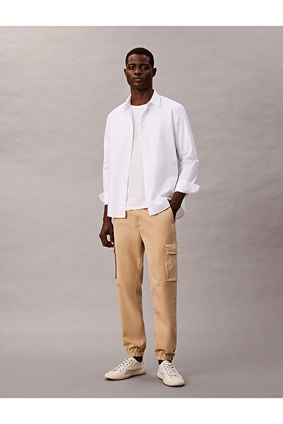Calvin Klein Erkek Twill Skinny Fit Kargo Pantolon