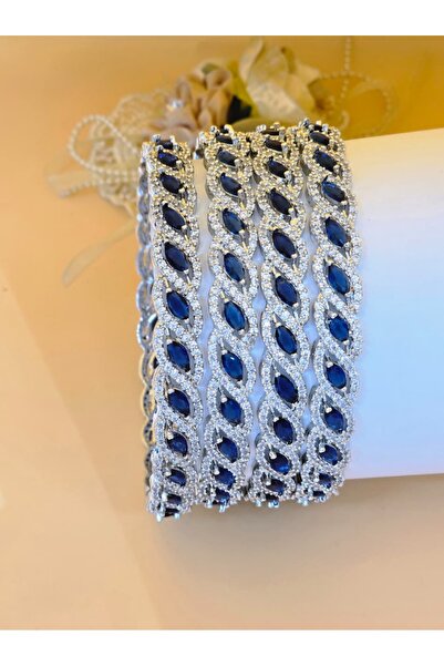 Rania Trends أساور من حجر الزركون الهندي عالي الجودة