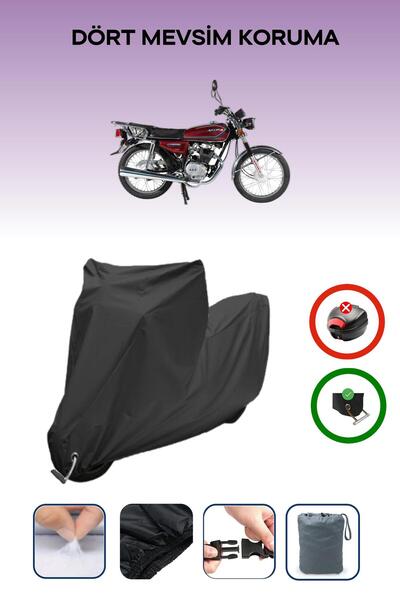 Breen غطاء دراجة نارية متوافق مع Black Lock Arora AR 100-8 Sport مقاوم للماء