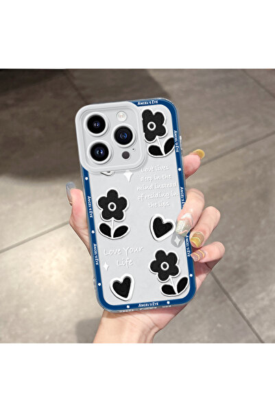 Hontinga غطاء هاتف شفاف متوافق مع آيفون 15 برو مع حماية للكاميرا ووسادة هوائي...