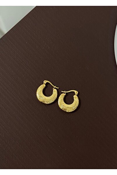 KİLİGİSTANBUL VİNTAGE ÇELİK HALKA KÜPE