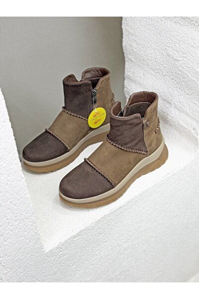 Mammamia D25KB-4090 HAKİKİ DERİ ÇOK RENKLİ BOT KADIN