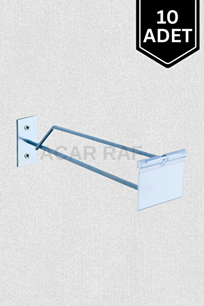 Acar Raf 10 штук гачків для кріплення на стіну з етикетками (разом з етикетками)