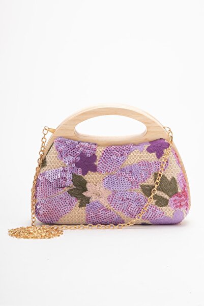 Lizy Shoes Clutch Embroidered Sequin Embroidered Women's Bag