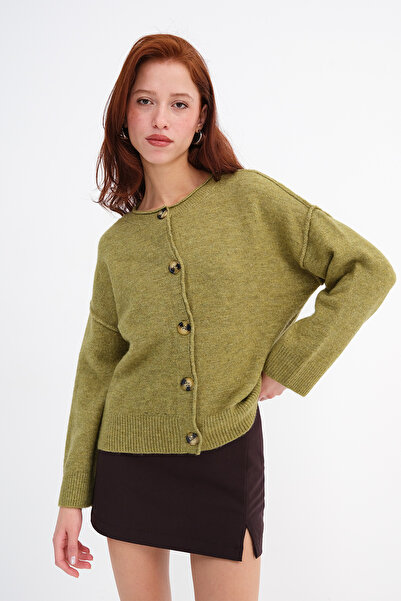 Addax Buttoned Knitwear Cardigan H3503